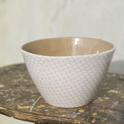 Coral Mesh Rice Bowl